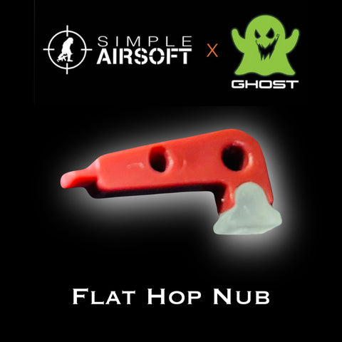 Simple Airsoft X Ghost Flat Hop Nub for AEG Maxx Model Hop up