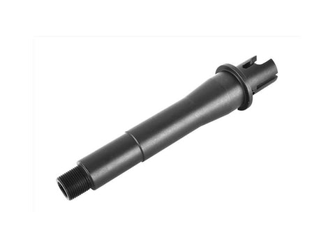 WE-Tech Bull / Match Profile Outer Barrel for WE / TM Airsoft GBB Hi-Capa / 2011 / 5.1 Series Pistols - Silver