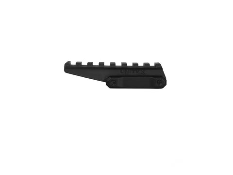 45 Degree Offset Rail Mount with QD Weaver Style Attachment