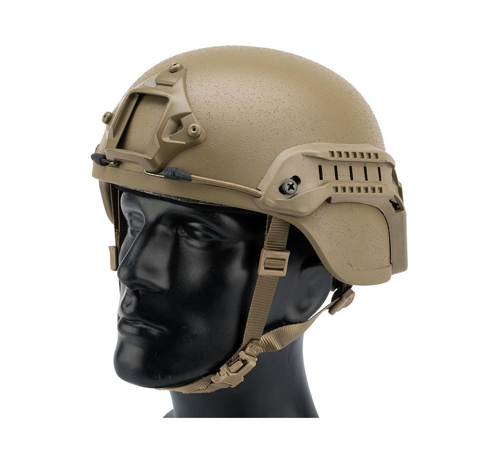 Matrix MICH 2000 Fiberglass Airsoft Helmet w/ NVG Mount & Side Rail Matrix MICH 2000 Fiberglass Airsoft Helmet w/ NVG Mount & Side Rail