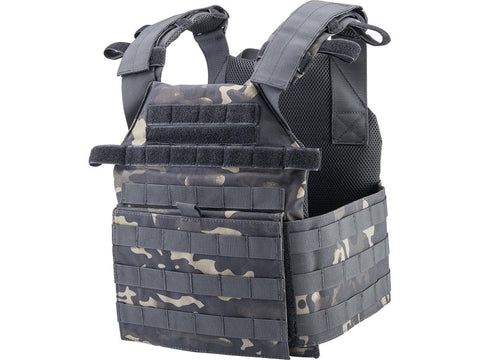 Speed Attack Plate Carrier w/DUAL INNER MAG POUCH + SHOULDER PADS