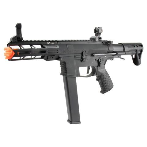 FN Herstal Licensed Cybergun P90 RIS Airsoft AEG with Integrated Mock Suppressor