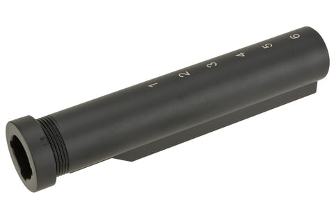 EMG "BRAVO" Slimline Retractable Stock for M4 Series Airsoft Rifles (Type: Standard / No Buffer Tube / Dark Earth)