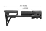 Lancer Tactical AEG Retractable PDW Stock