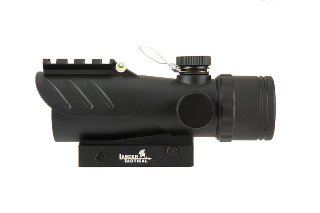 LANCER TACTICAL ENCLOSED RED DOT SIGHT W/ TOP OPTIC RAIL