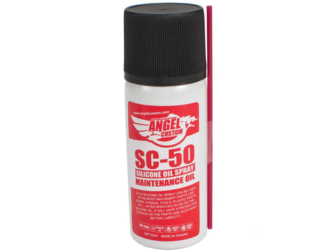 Angel Custom Silicone Oil Airsoft Parts Lubricant 50mL Bottle (Weight: Medium 300CST)