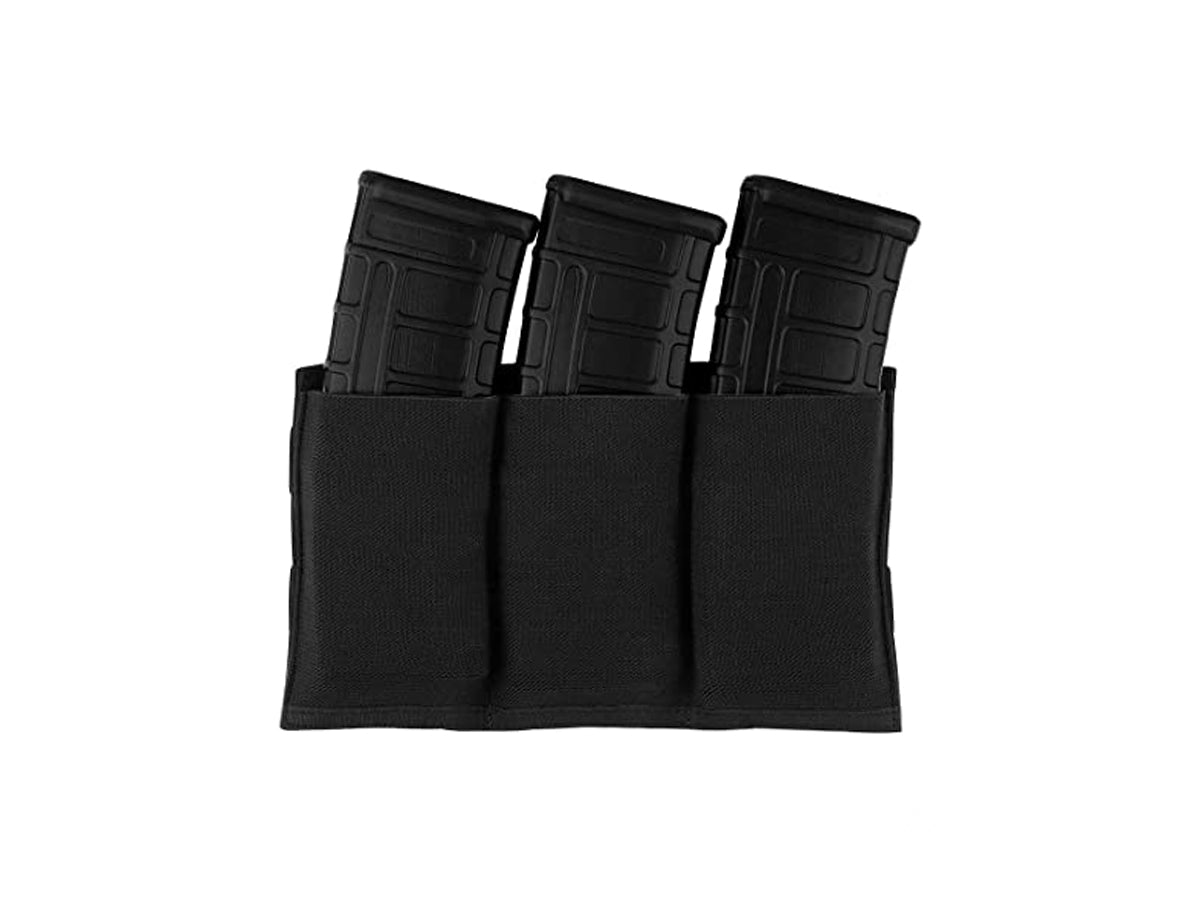 Rothco Lightweight 3Mag Elastic Retention Pouch