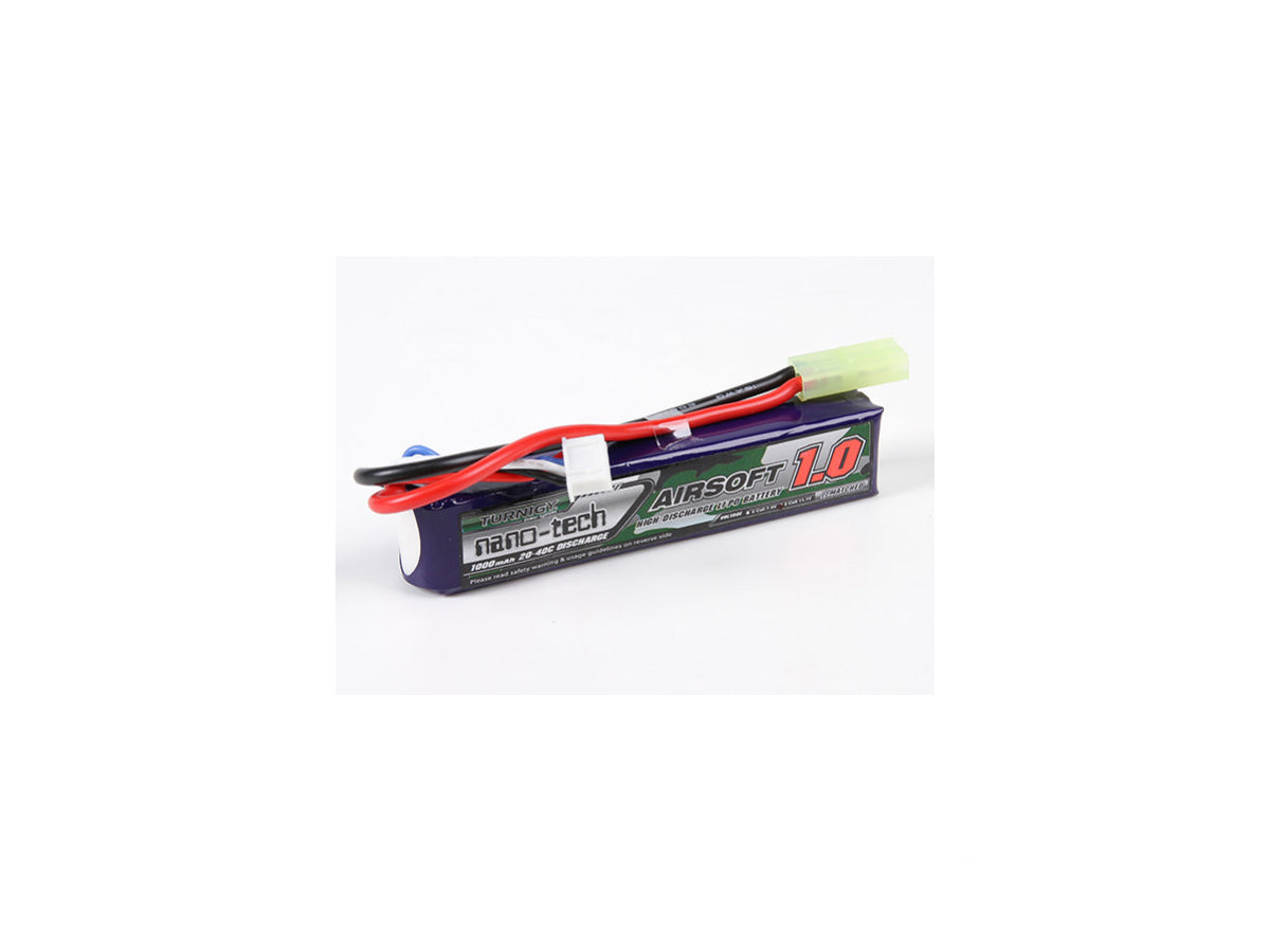 Turnigy nano-tech 1000mAh 3S 20-40C Lipo AIRSOFT Battery