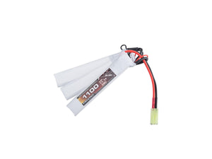 Matrix High Performance 11.1V Butterfly Type Airsoft LiPo Battery (Model: 1100mAh - 20C / Small Tamiya)