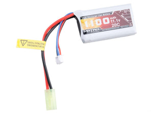 Matrix High Performance 11.1V PEQ Type Airsoft LiPo Battery (Configuration: 1100mAh / 15C / )