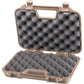 Double Eagle 12" Universal Hard Pistol Case w/ Foam & Padlock Tabs