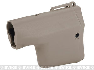 EMG Helios x TROY Battle Ax Retractable Stock for Airsoft M4 Buffer Tubes