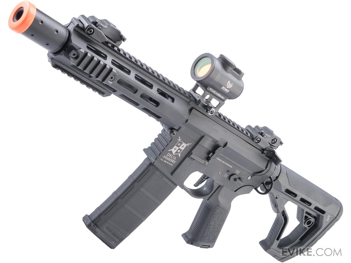 Delta Armory Eagle Series M4 Airsoft AEG Rifle (Model: Suppressed 8" Charlie M-LOK / Black)