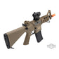 Matrix / S&T Sportsline M4 RIS Airsoft AEG Rifle w/ G3 Micro-Switch Gearbox Black Stubby 5" Fixed Stock