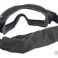 Matrix Tactical Systems "Onyx" ANSI Rated Airsoft Goggles (Color: Black / Clear)