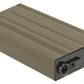 A&K 110rd Metal Mid-Cap Magazine for SR-25 Series Airsoft AEG Rifles (Color: Tan)