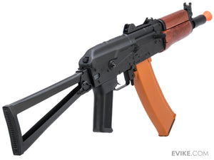 Softair Licensed Kalashnikov Full Metal AKS74U Airsoft AEG with Real Wood Furniture