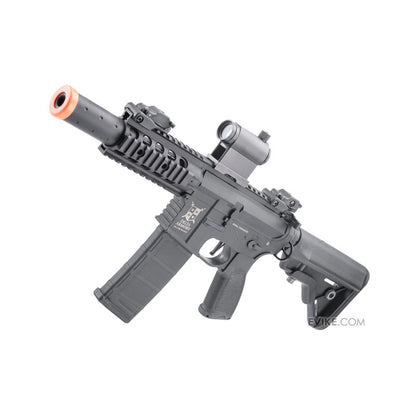 Delta Armory ETU Series M4 Airsoft AEG Rifle (Model: SilentOps CQB Bravo / Black)