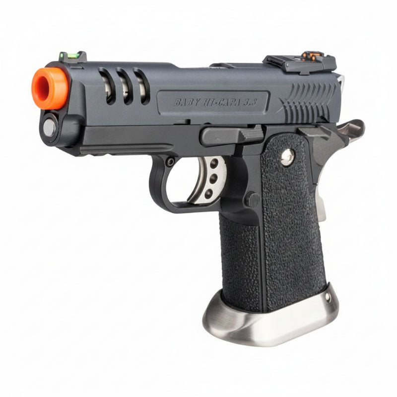 WE-Tech Hi-Capa 3.8 Deinonychus Gas Blowback Pistol (Color: Black)