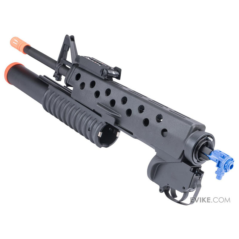 Matrix Airsoft M4 M16 "Scar Face" Conversion Kit w/ M203 Gas Grenade Launcher