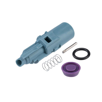 CowCow Technology Enhanced Loading Nozzle for Airsoft GBB Pistols (Model: TM 1911 / Hi-Capa / Powder Blue-Set)