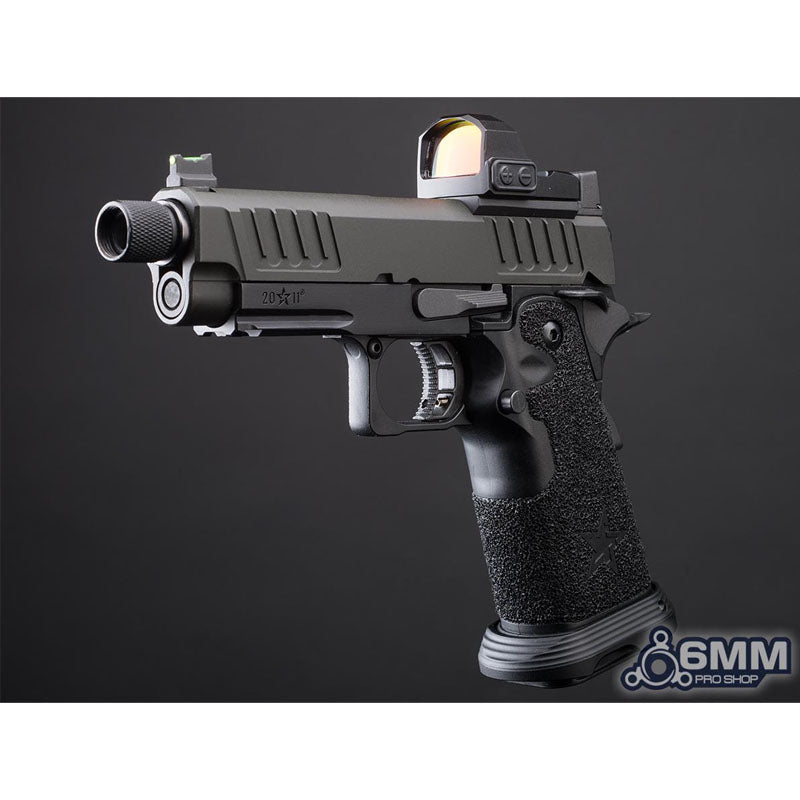 6mmProShop Staccato Licensed C2 2011 w/ Full Size Grip Gas Blowback T8 Airsoft Pistol