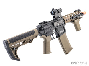 Specna Arms EDGE Series E-12 ETU Airsoft AEG Rifle w/ HAL MOSFET (Color: Black & Tan)