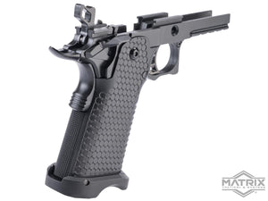 Matrix Complete Tactical Frame Set for 4.3 Hi-Capa Gas Blowback Airsoft Pistols (Model: Hex Grip)