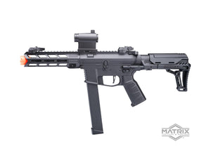 Matrix x WELL PRO Gen2 9mm PCC CQB Airsoft AEG SMG w/ MOSFET (Model: Rapid Deployment Stock)