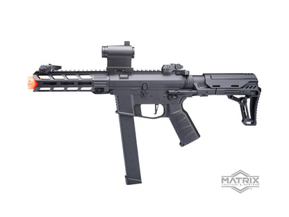 Matrix x WELL PRO Gen2 9mm PCC CQB Airsoft AEG SMG w/ MOSFET (Model: Rapid Deployment Stock)