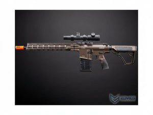 EMG x Daniel Defense DD5 Airsoft AEG Rifle - CYMA w/ Platinum Gearbox & Kestrel V2 MOSFET (Color: Flat Dark Earth / V3)