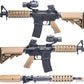 Cybergun Colt Licensed M4 AEG Airsoft Rifle w/ E-Shooter MOSFET by E&C (Model: MK18 CQB-R / Tan)