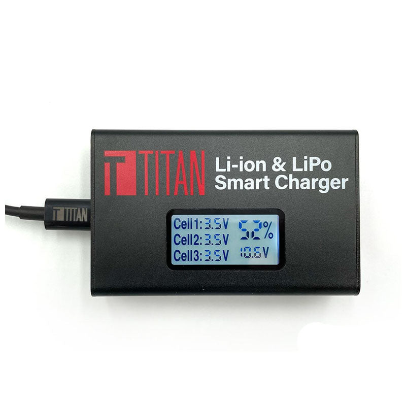 Titan Power Digital Charger for LiPo AEG Batteries (Model: USB-C Charger)