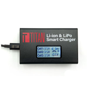 Titan Power Digital Charger for LiPo AEG Batteries (Model: USB-C Charger)
