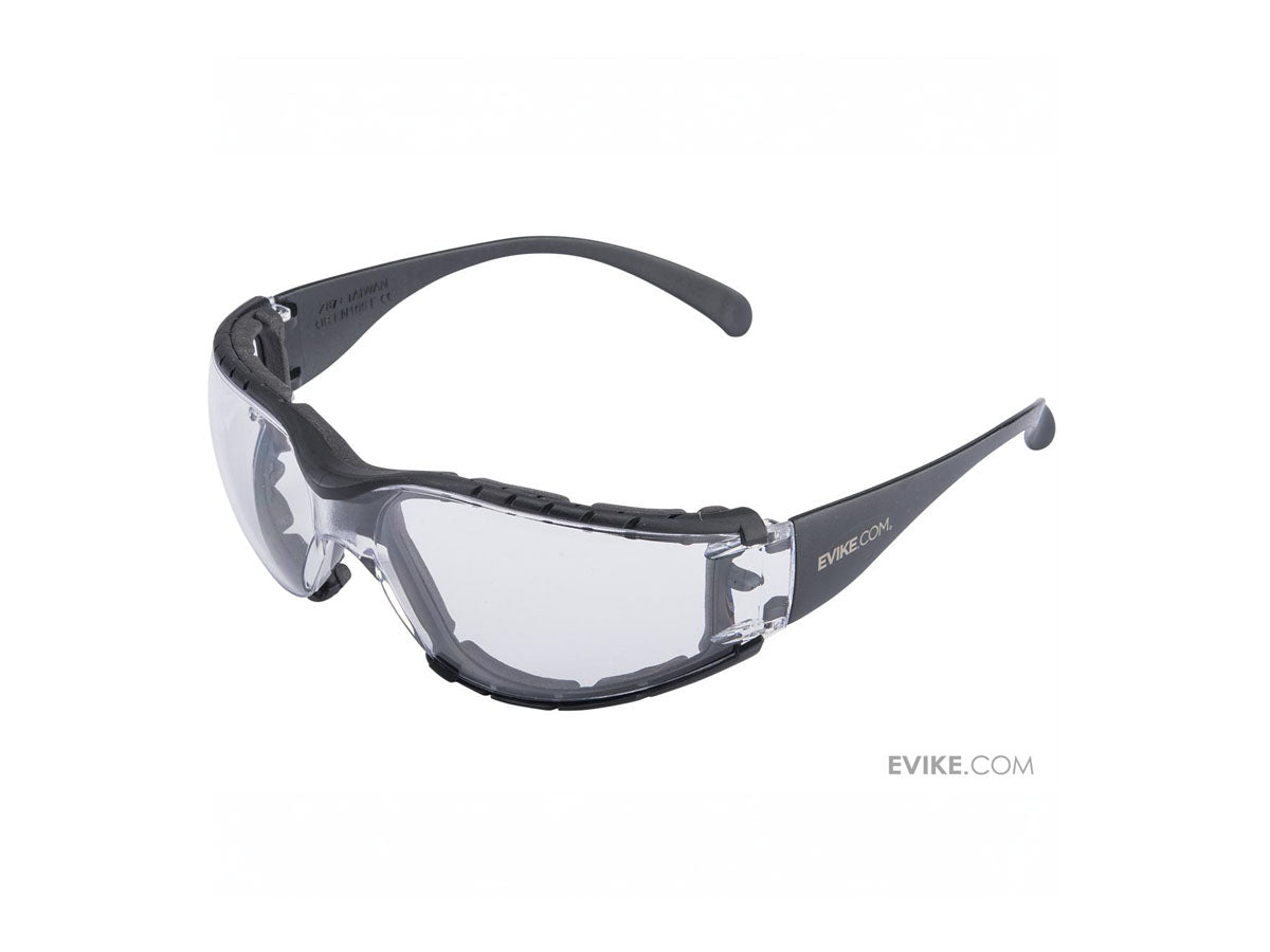 Evike.com ANSI Rated Anti-Fog Safety Glasses w/ Foam Gasket