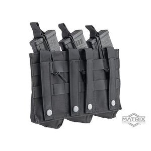 Matrix Triple AK Open Top Magazine Pouch