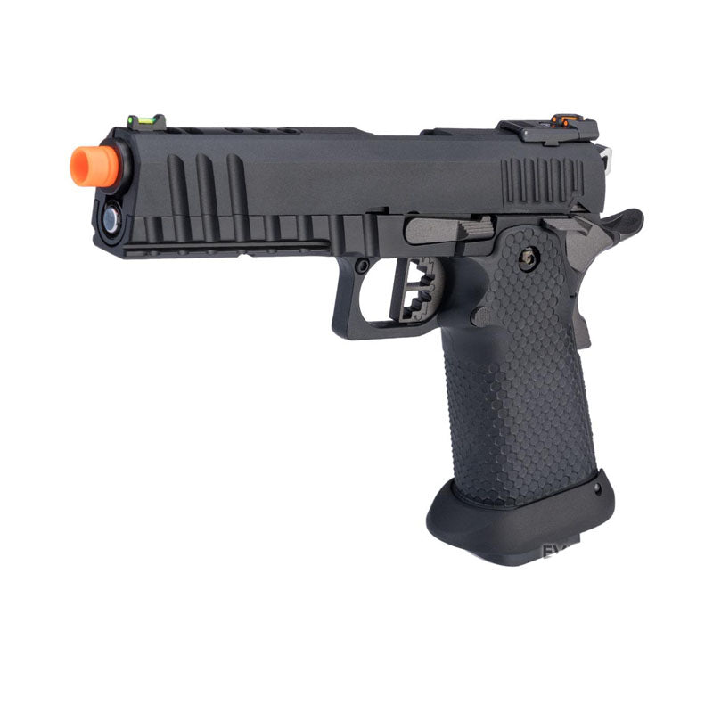 AW Custom Full Auto "Ace Competitor" Hi-CAPA Gas Blowback Airsoft Pistol (Black)