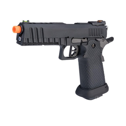 AW Custom Full Auto "Ace Competitor" Hi-CAPA Gas Blowback Airsoft Pistol (Black)