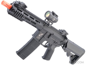 Delta Armory Charlie Series Polymer M4 Airsoft AEG Rifle w/ Battery and Charger (Model: 8" Charlie M-LOK / Black)