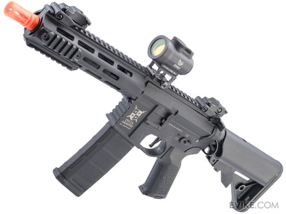 Delta Armory Charlie Series Polymer M4 Airsoft AEG Rifle w/ Battery and Charger (Model: 8" Charlie M-LOK / Black)