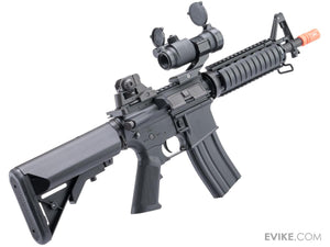 Cybergun x Colt M4 CQB-R SOPMOD Airsoft AEG w/ LiPo Ready Metal Gearbox - CYMA (Color: Black / Gun Only)