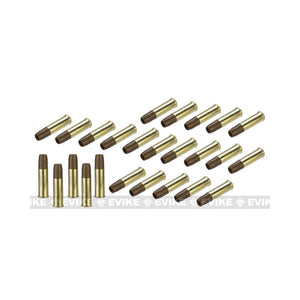 Spare Brass Shells for WinGun / Dan Wesson Series 6mm Airsoft Co2 Revolvers - Set of 25