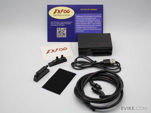 ExFog Goggle Anti-Fog Fan Kit (Model: Essential Kit - Velcro Only)