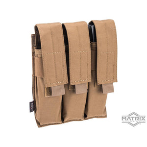 Matrix Airsoft SMG Triple Magazine MOLLE Pouch