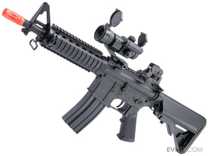 Cybergun x Colt M4 CQB-R SOPMOD Airsoft AEG w/ LiPo Ready Metal Gearbox - CYMA (Color: Black / Gun Only)