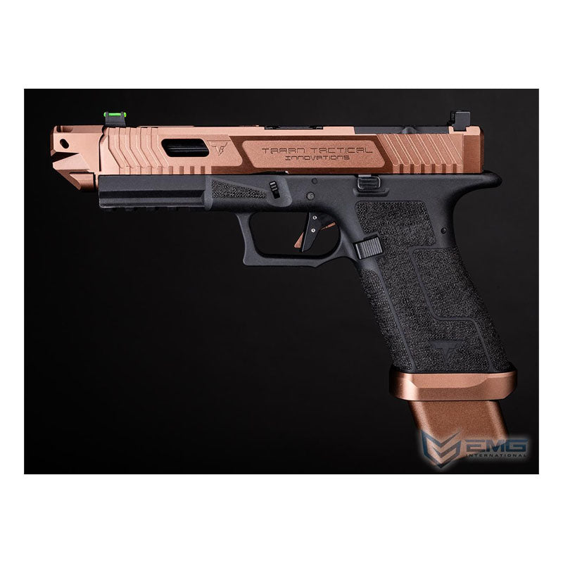 EMG x Taran Tactical Innovations CNC Ballerina Gas Blowback Airsoft Pistol (Color: Bronze)