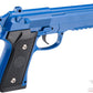Avengers Full Metal Full Size M9 Spring Powered Airsoft Pistol (Model: Blue)
