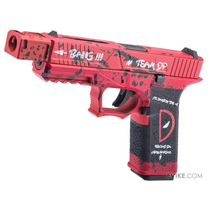 AW Custom VX7 Series Gas Blowback Airsoft Pistol (Model: Y80/ Green Gas/ Merc With a Mouth)