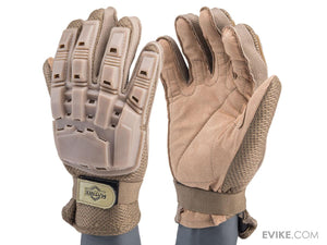 Matrix Full Finger Tactical Gloves Tan