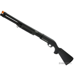 S&T M870 Type Full Metal Airsoft Training Shotgun (Version: Standard / Black / Polymer Stock)